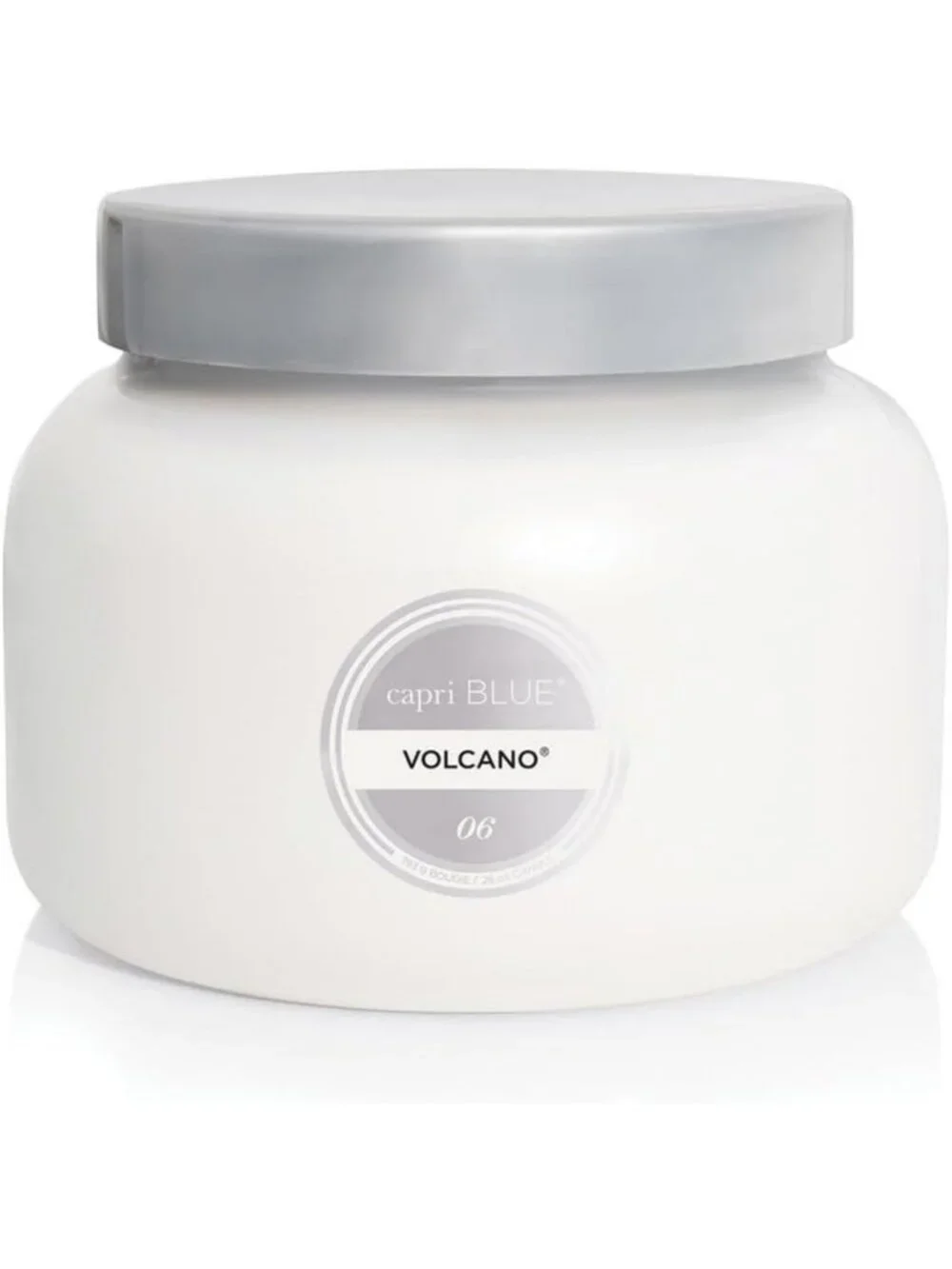 Luxury Three Wick Volcano Scented Candle - Tropical Fruit & Citrus Aroma, 28 oz